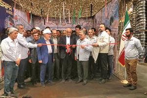 افتتاح رسمی خطوط تولید جدید در شرکت رینگ سایپا با حضور مقامات استان خوزستان